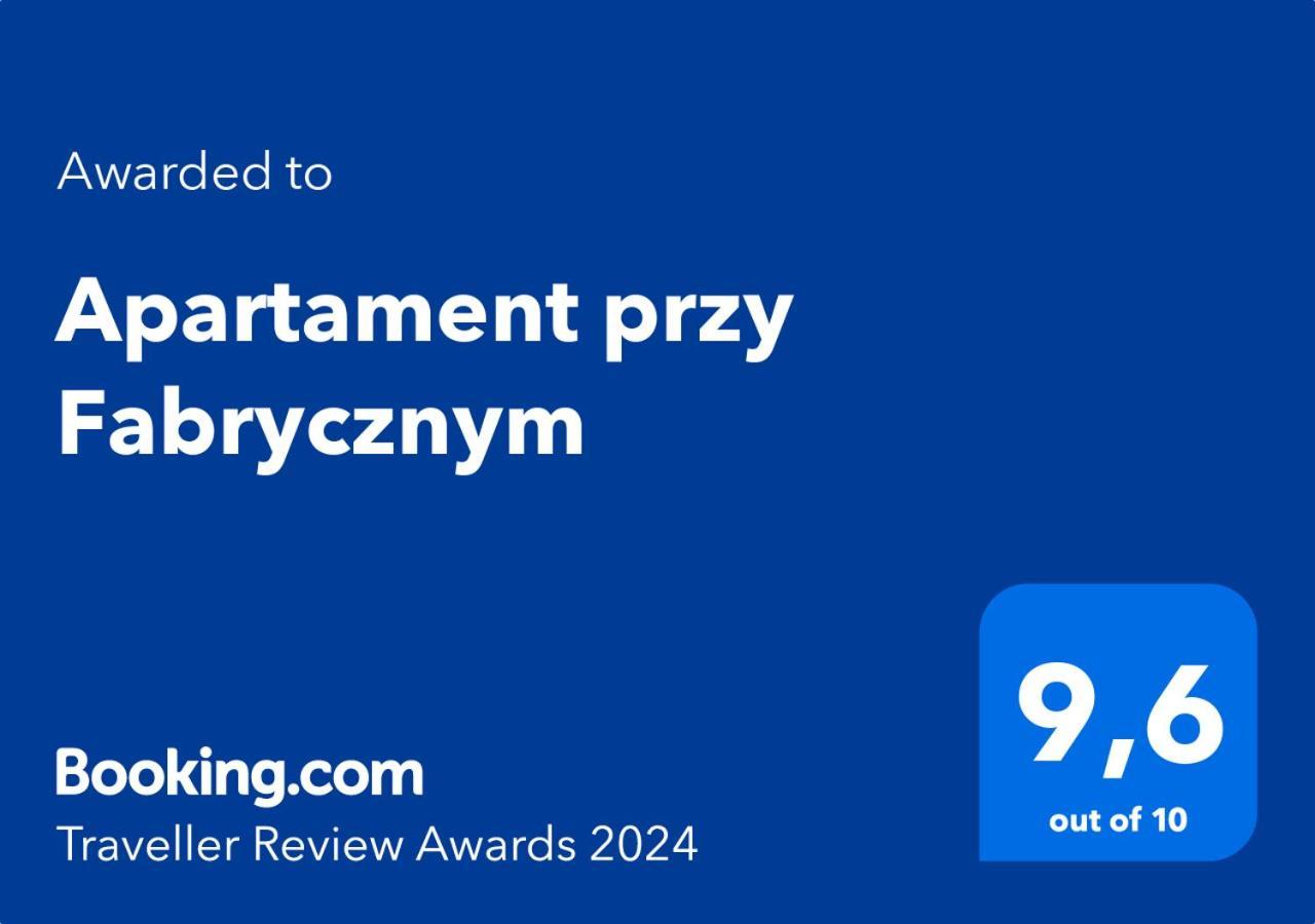 Apartament Przy Fabrycznym 罗兹 外观 照片